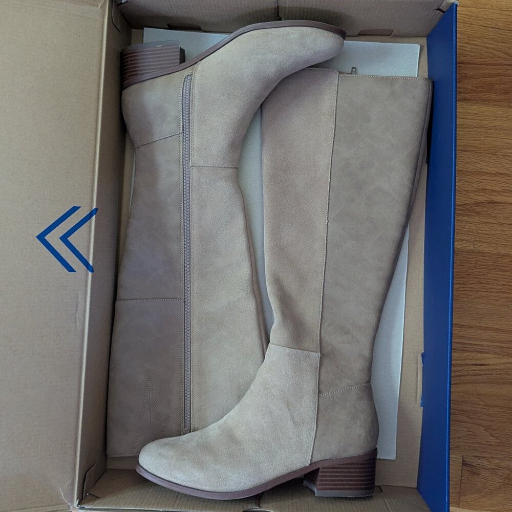 Rockport Evalyn Tall Boot 7.5, Tan